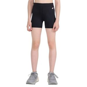 Dívčí kraťasy 4F JUNIOR-SHORT TIGHTS FNK F100-20S-DEEP BLACK obraz