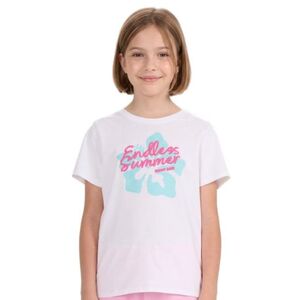 Dívčí tričko s krátkým rukávem 4F JUNIOR-TSHIRT F2938-10S-WHITE obraz