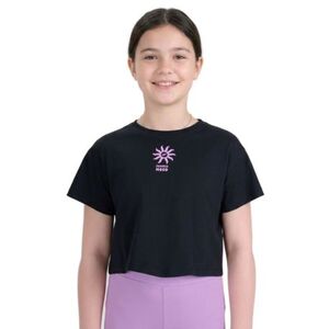 Dívčí tričko s krátkým rukávem 4F JUNIOR-TSHIRT F2941-20S-DEEP BLACK obraz