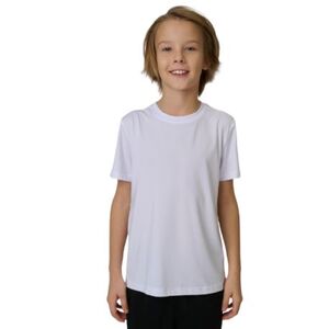 Chlapecké tréninkové tričko s krátkým rukávem 4F JUNIOR-TSHIRT FNK M1966-10S-WHITE obraz