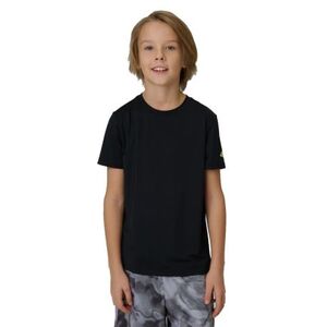 Chlapecké tréninkové tričko s krátkým rukávem 4F JUNIOR-TSHIRT FNK M1966-20S-DEEP BLACK obraz