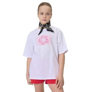 Dívčí tričko s krátkým rukávem 4F JUNIOR-TSHIRT F3302-10S-WHITE obraz