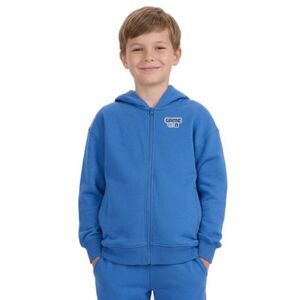 Chlapecká mikina se zipem 4F JUNIOR-SWEATSHIRT M2326-32S-DENIM obraz