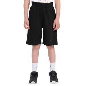Chlapecké kraťasy 4F JUNIOR-SHORTS CAS M784-20S-DEEP BLACK obraz