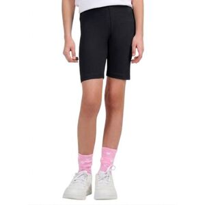 Dívčí kraťasy 4F JUNIOR-SHORT TIGHTS CAS F028-20S-DEEP BLACK obraz