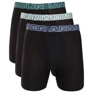Pánské boxerky UNDER ARMOUR-3 PACK-UA PERFORMANCE TECH MESH - SOLID 6 inch-BLK obraz