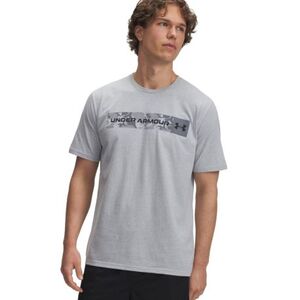 Pánské tričko s krátkým rukávem UNDER ARMOUR-UA CAMO CHEST STRIPE SS-GRY obraz