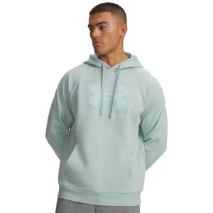 Pánská zateplená mikina s kapucí UNDER ARMOUR-UA Rival Fleece Logo HD-BLU obraz