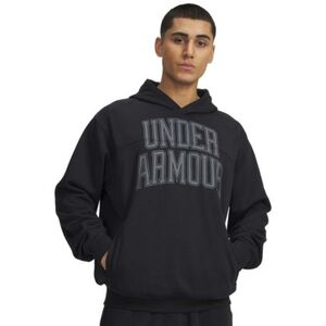 Pánská mikina s kapucí UNDER ARMOUR-UA Rival LW Graphic Hoodie-BLK obraz
