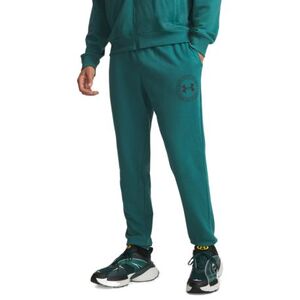 Pánské zateplené tepláky UNDER ARMOUR-UA Rival LW Graphic Jogger-GRN obraz