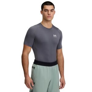 Pánské kompresní tričko s krátkým rukávem UNDER ARMOUR-UA HG Armour Comp SS-GRY obraz