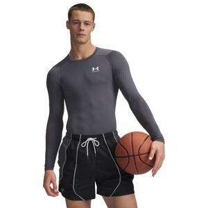 Pánské kompresní tričko s dlouhým rukávem UNDER ARMOUR-UA HG Armour Comp LS-GRY obraz