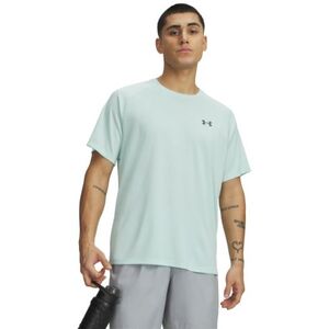 Pánské tréninkové tričko s krátkým rukávem UNDER ARMOUR-UA Tech Textured SS-GRN obraz