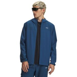 Pánská běžecká bunda UNDER ARMOUR-UA Velociti Pro Storm Jacket-BLU obraz