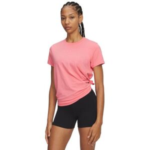 Dámské tričko s krátkým rukávem UNDER ARMOUR-UA Rival Core SS-PNK obraz