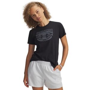 Dámské tričko s krátkým rukávem UNDER ARMOUR-UA W VARSITY SS-BLK obraz