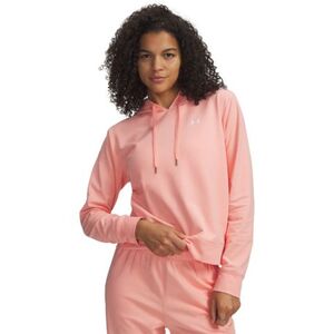 Dámská mikina s kapucí UNDER ARMOUR-Sport Terry Hoodie-PNK obraz