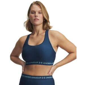Dámská sportovní tréninková podprsenka UNDER ARMOUR-Crossback Mid Bra-BLU obraz
