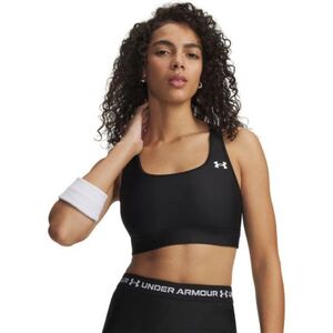 Kompresní podprsenka UNDER ARMOUR-HeatGear Mid-BLK obraz