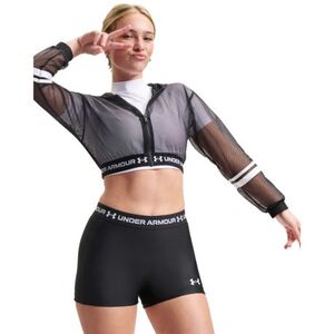 Dámská tréninková bunda UNDER ARMOUR-HeatGear Mesh FZ-BLK obraz