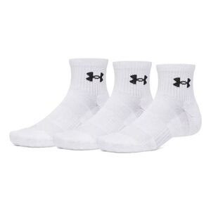 Ponožky UNDER ARMOUR-3 PACK-UA Performance Cotton Qtr-WHT obraz