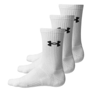 Ponožky UNDER ARMOUR-3 PACK-UA Performance Cotton Crw-WHT obraz