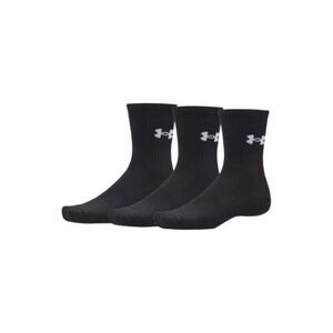 Ponožky UNDER ARMOUR-3 PACK-UA Performance Cotton Crw-BLK obraz