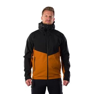 Pánská turistická bunda s kapucí NORTHFINDER-CLIFTON-519cinnamonblack obraz