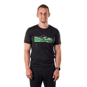 Pánské turistické tričko s krátkým rukávem NORTHFINDER-NAZAREN-269black obraz