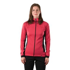 Dámská turistická fleece mikina s kapucí NORTHFINDER-RHIANNA-490coral obraz