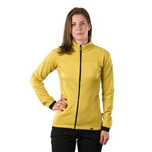 Dámská turistická fleece mikina se zipem NORTHFINDER-ANGELES-520mustard obraz