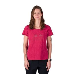 Dámské turistické tričko s krátkým rukávem NORTHFINDER-HELENA-510cherry obraz