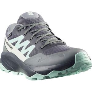 Dámská nízká turistická obuv SALOMON-Outscape GTX W asphalt/clearly aqua/lichen obraz