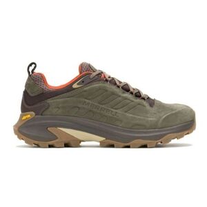 Pánská nízká turistická celokožená obuv MERRELL-Moab Speed 2 LTR WP M olive obraz