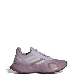 Dámská běžecká trailová obuv ADIDAS-Terrex Soulstride W preloved fig/grey one/burgundy obraz