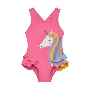 Dívčí plavky COLOR KIDS-Swimsuit W. Application-4024-Pink Lemonade obraz