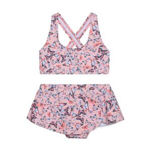 Dívčí plavky COLOR KIDS-Bikini W. Skirt, AOP-5077-Coral Blush obraz