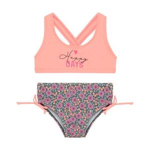 Dívčí plavky COLOR KIDS-Bikini W. Front Print & AOP-1922-Turbulence obraz