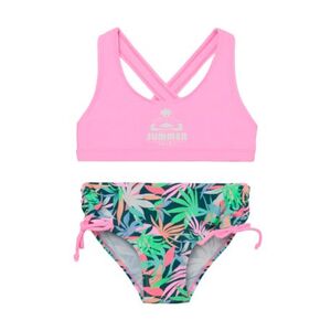 Dívčí plavky COLOR KIDS-Bikini W. Front Print & AOP-9917-Mediterranea obraz