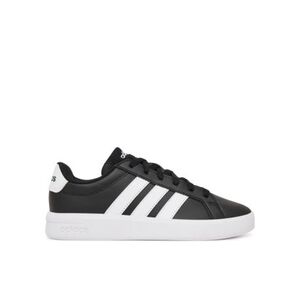 Juniorská rekreační obuv ADIDAS-Grand Court 3.0 Jr core black/cloud white/cloud white obraz