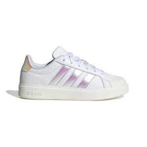 Dívčí rekreační obuv ADIDAS-Streettalk Jr cloud white/iridescent/core white obraz