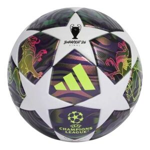 Fotbalový míč ADIDAS-UCL LGE F DPURPL/WHITE/SYELLO obraz