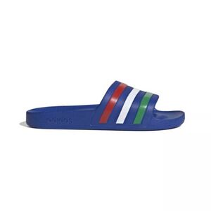 Pánské pantofle (plážová obuv) ADIDAS-Adilette Aqua M bold blue/green/cloud white obraz
