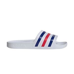 Pánské pantofle (plážová obuv) ADIDAS-Adilette Aqua M cloud white/pure ruby/semi lucid blue obraz