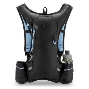 Batoh se zásobníkem vody (cyklobatoh, hydrovak) SPOKEY-SPRINTER Sports, cycling and running backpack, 5 l, black-blue obraz