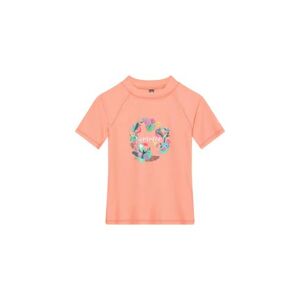 Dívčí plavkové tričko COLOR KIDS-T-shirt W. Print-Peach Pink obraz