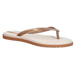 Dámské žabky (plážová obuv) IPANEMA-Rio W beige/gold obraz
