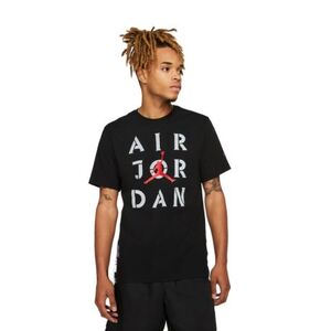 Pánské tričko s krátkým rukávem NIKE-JORDAN AJ5 GFX SS CREW BLACK/WHITE/GYRED obraz