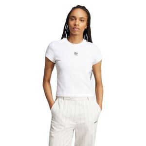 Dámské tričko s krátkým rukávem ADIDAS ORIGINALS-ESS SLIM TEE WHITE obraz