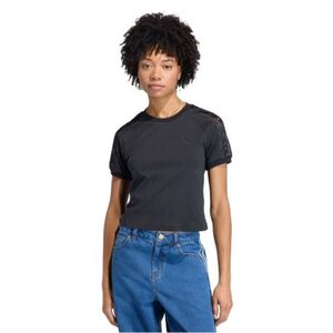 Dámské tričko s krátkým rukávem ADIDAS ORIGINALS-LACE CALI T BLACK obraz
